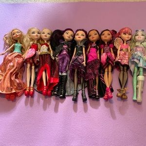 9 Ever after high dolls